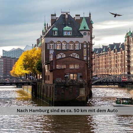 Lodge Of Africa - Einzigartige Themenzimmer, Eingezaeunten Garten, Sauna, Whirlpool & Kamin, Hunde Willkommen, Gasgrill, Voll Ausgestattete Kueche, Grosser Essbereich, Hamburg & Stade In Der Naehe Twielenfleth Dış mekan fotoğraf