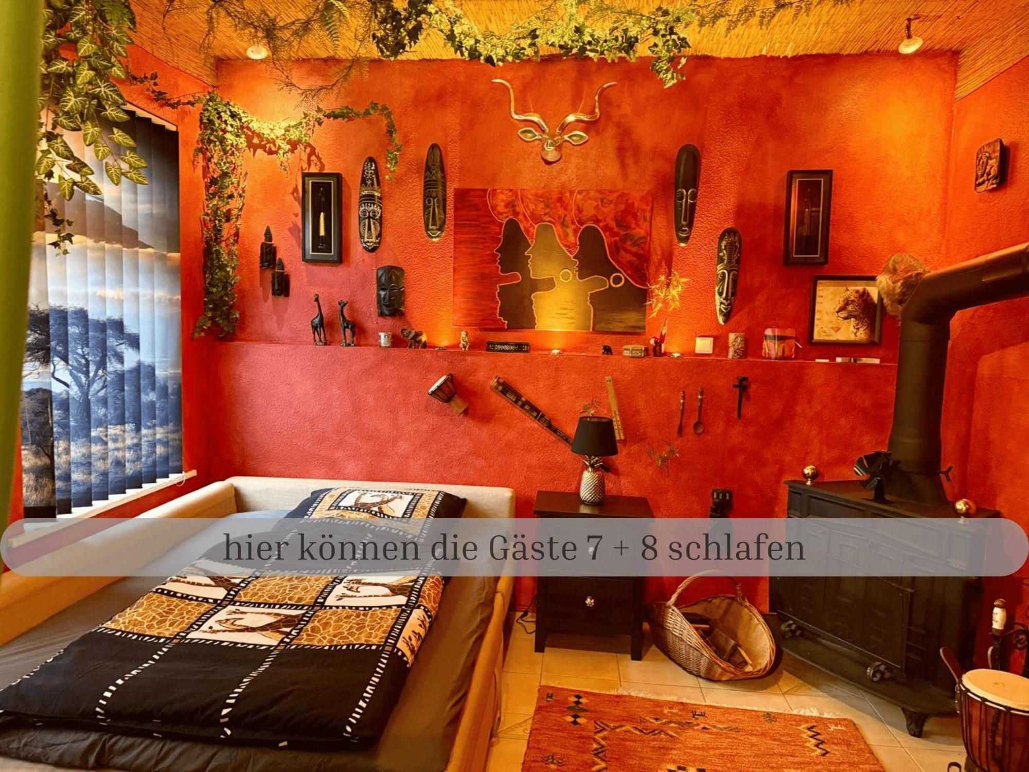 Lodge Of Africa - Einzigartige Themenzimmer, Eingezaeunten Garten, Sauna, Whirlpool & Kamin, Hunde Willkommen, Gasgrill, Voll Ausgestattete Kueche, Grosser Essbereich, Hamburg & Stade In Der Naehe Twielenfleth Dış mekan fotoğraf